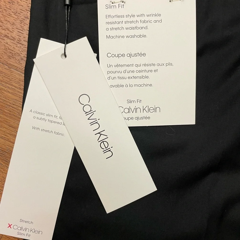 Men’s NWT Stretch Slim Fit Calvin Klein Pants